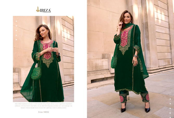 Zairah Vol 2 By Ibiza Viscose Velvet Embroidery Salwar Kameez Wholesale Shop In Surat
